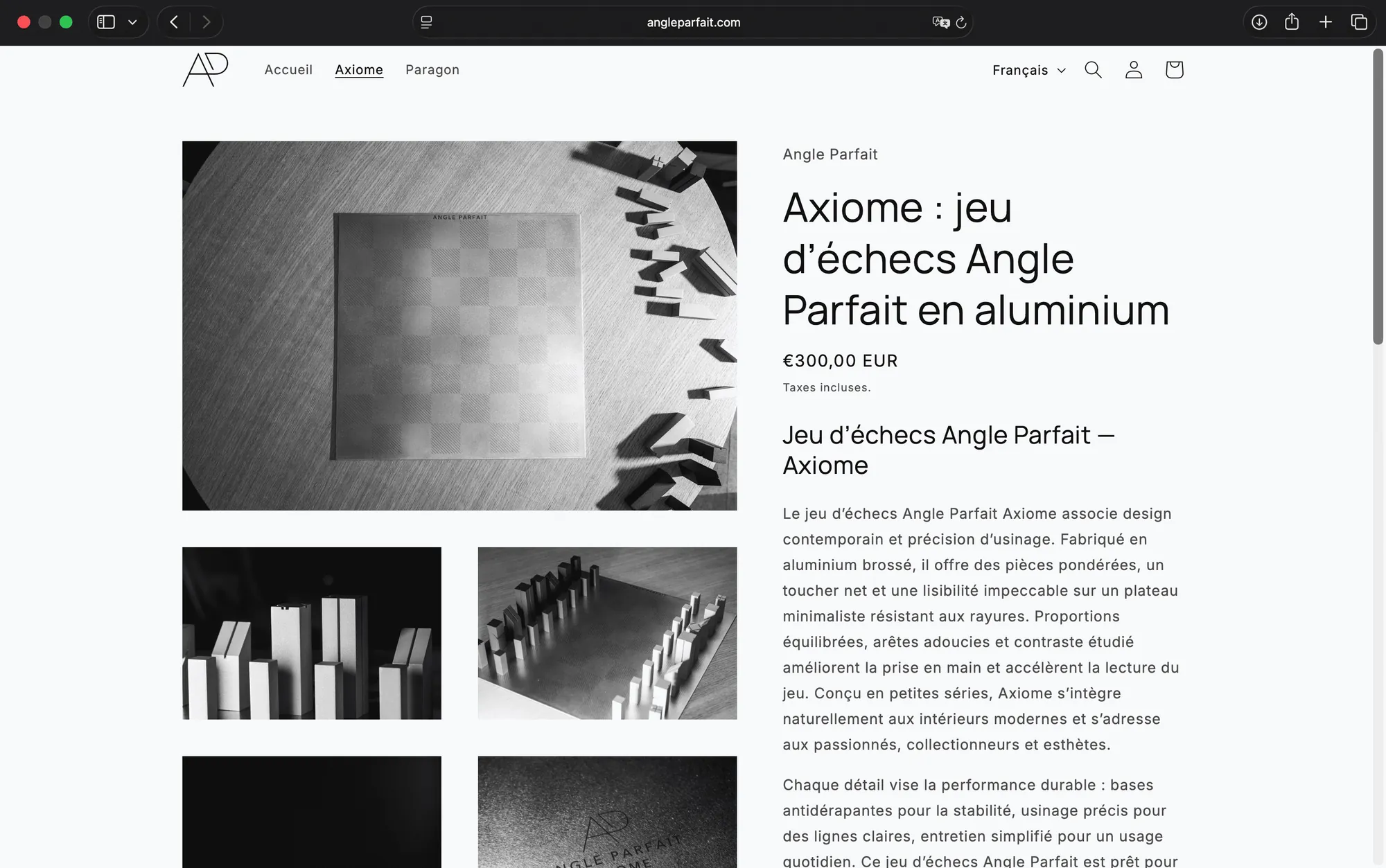 Fiche produit